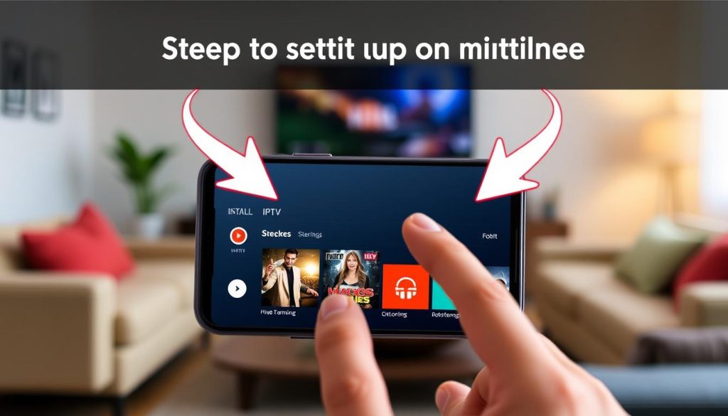 خطوات إعداد iptv على الهواتف الذكية خطوات إعداد iptv على الهواتف الذكية