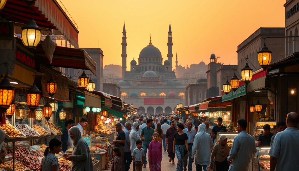 أجواء رمضان والتقاليد الاجتماعية