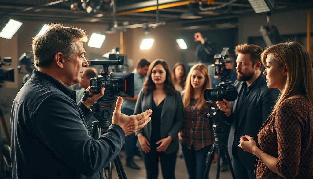 أدوار المخرجين وطاقم العمل في تعزيز العمل الدرامي أدوار المخرجين وطاقم العمل في تعزيز العمل الدرامي