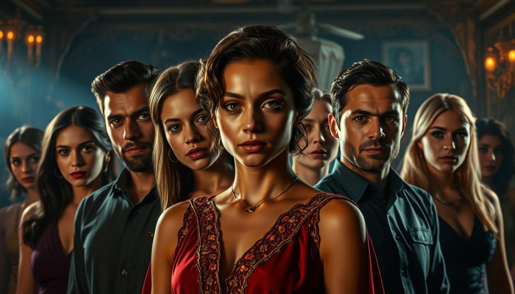 تشكيلة النجوم في العمل الدرامي تشكيلة النجوم في العمل الدرامي