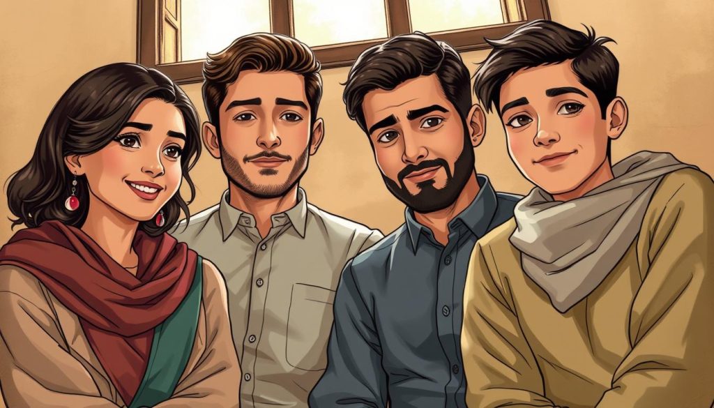 شخصيات مسلسل اخوتي شخصيات مسلسل اخوتي