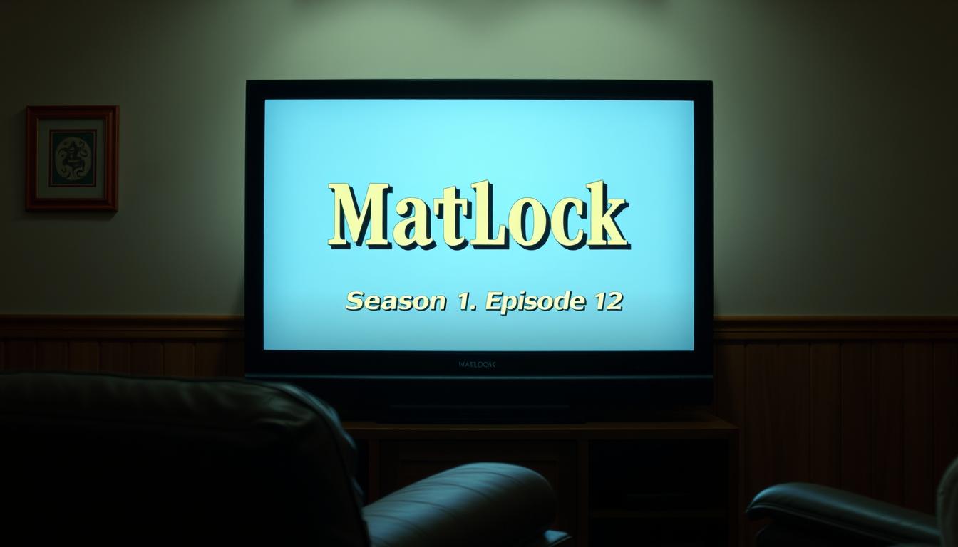 مسلسل Matlock S01E12