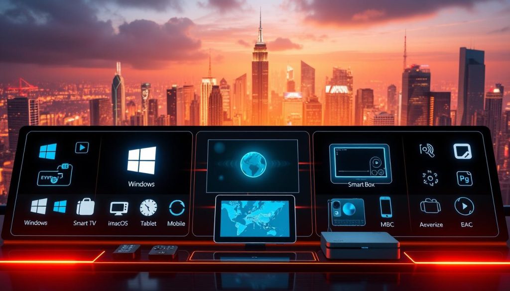 أنظمة التشغيل المتوافقة مع evdtv