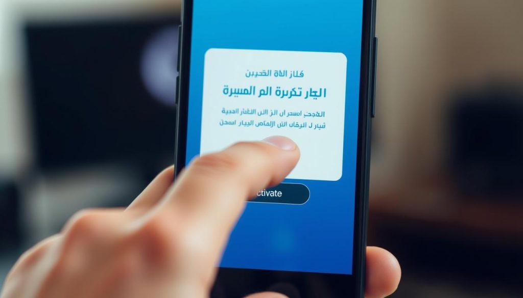 تفعيل التطبيق تفعيل التطبيق