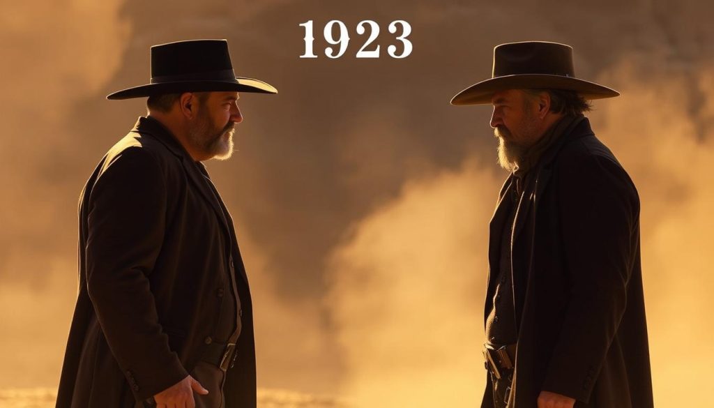 مواجهة في مسلسل 1923 مواجهة في مسلسل 1923