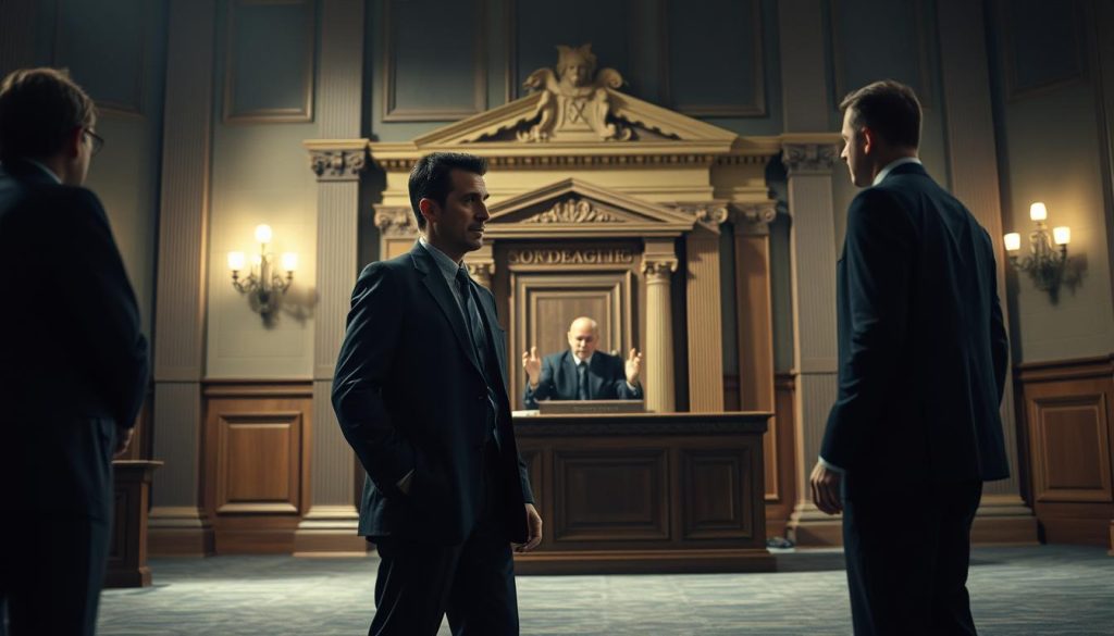 A tense courtroom drama unfolds as a lone individual faces off against the might of the state. The defendant, a captivating figure, stands resolute in the foreground, their expression a mix of defiance and vulnerability. Soft lighting illuminates the tension-filled scene, casting dramatic shadows that accentuate the gravity of the situation. In the middle ground, the judge presides over the proceedings, their features etched with a sense of weighty responsibility. The backdrop depicts the grand, ornate architecture of the courthouse, lending an air of formality and significance to the unfolding events. Throughout the composition, a palpable sense of high-stakes conflict permeates the atmosphere, hinting at the profound implications of the court state vs. nobody drama. EVDTV IPTV. A tense courtroom drama unfolds as a lone individual faces off against the might of the state. The defendant, a captivating figure, stands resolute in the foreground, their expression a mix of defiance and vulnerability. Soft lighting illuminates the tension-filled scene, casting dramatic shadows that accentuate the gravity of the situation. In the middle ground, the judge presides over the proceedings, their features etched with a sense of weighty responsibility. The backdrop depicts the grand, ornate architecture of the courthouse, lending an air of formality and significance to the unfolding events. Throughout the composition, a palpable sense of high-stakes conflict permeates the atmosphere, hinting at the profound implications of the court state vs. nobody drama. EVDTV IPTV.