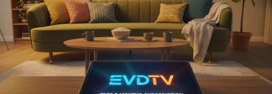 اشتراك ثلاث اشهر مجانا EVDTV