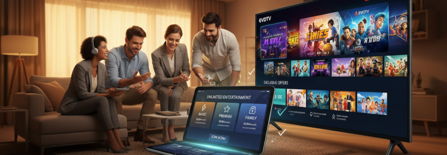 الاشتراك الرسمي EVDTV