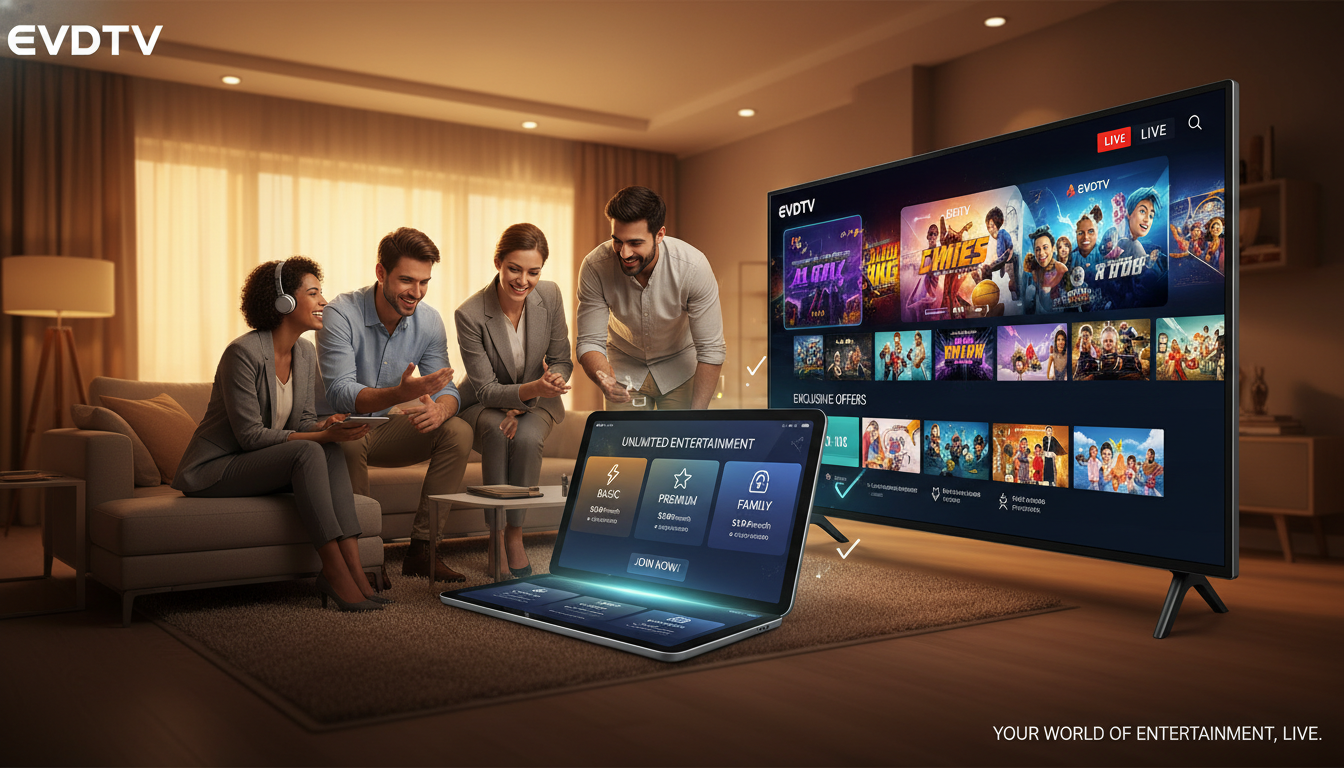 الاشتراك الرسمي EVDTV