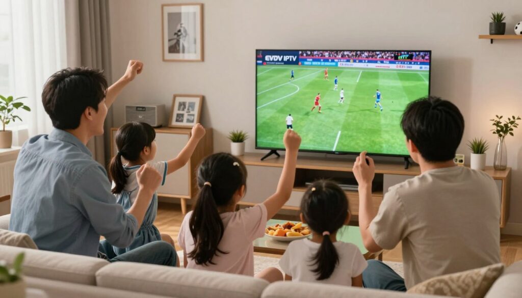 تجربة اشتراك iptv مع EVDTV خلال البطولات الكبرى