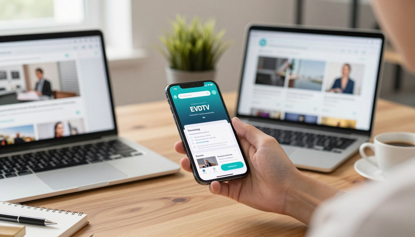 طريقة تشغيل EVDTV على الايفون