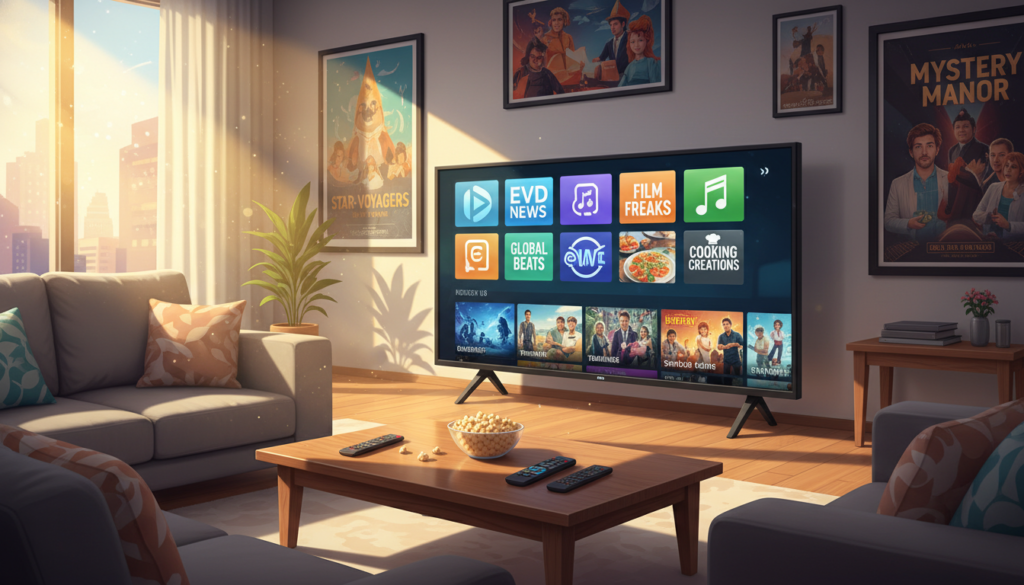 قنوات EVDTV الحصرية والمحتوى المتنوع