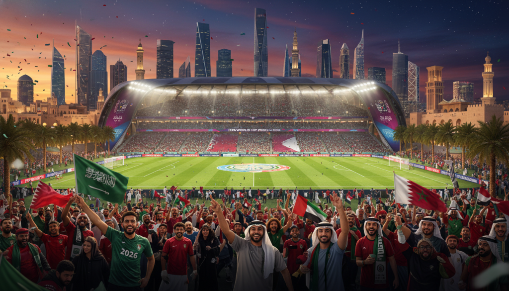 مدن الاستضافة وتأثيرها على المتابعين والمشجعين العرب