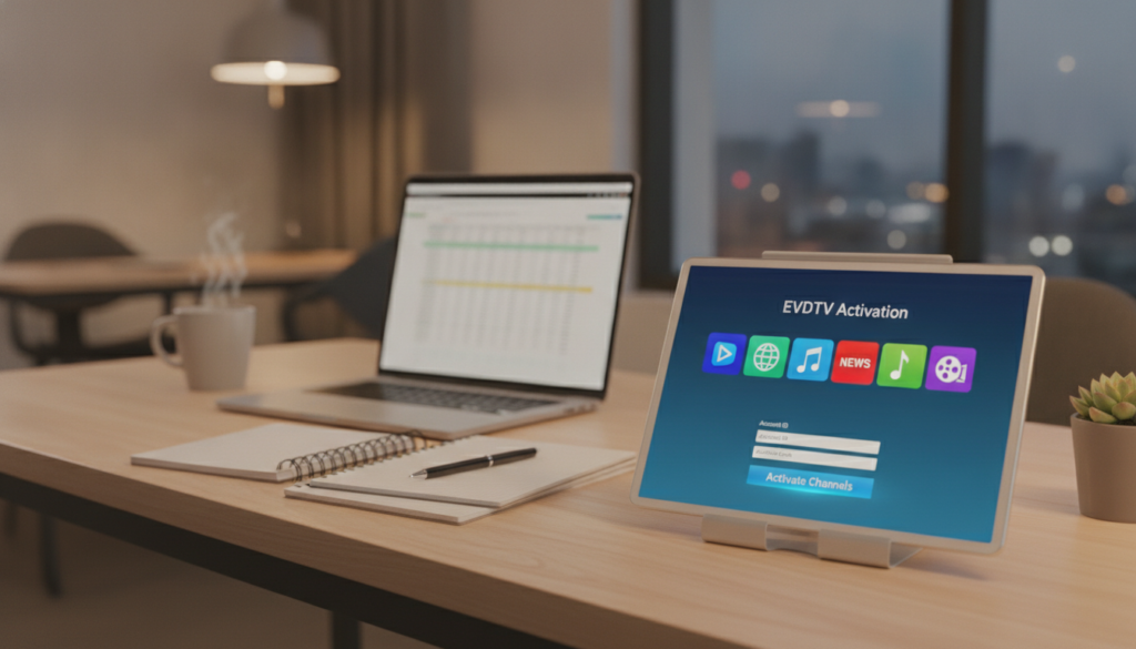 بيانات اشتراك EVDTV لتفعيل القنوات بيانات اشتراك EVDTV لتفعيل القنوات