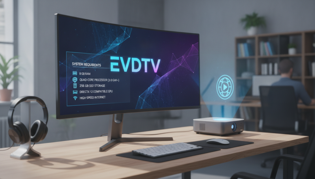 متطلبات تشغيل EVDTV على الكمبيوتر