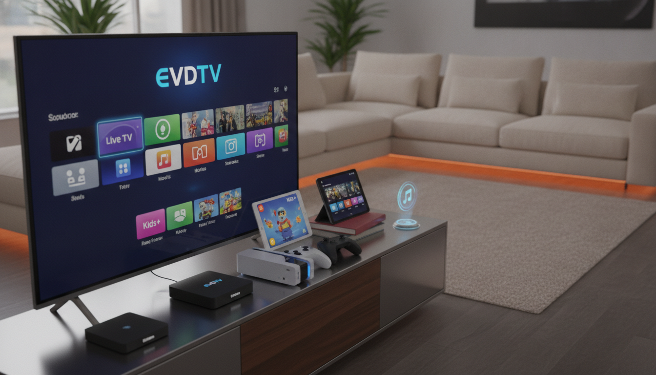 ماهي الاجهزة التي تدعم اشتراك EVDTV